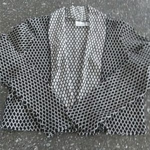 NWT Black and White Sweater/Jacket